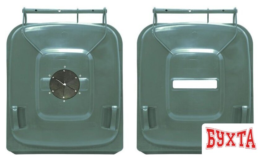 Контейнер для мусора Тара 240 л (зеленый) 2