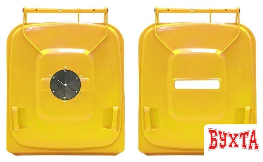 Контейнер для мусора Тара 240 л (желтый) 2