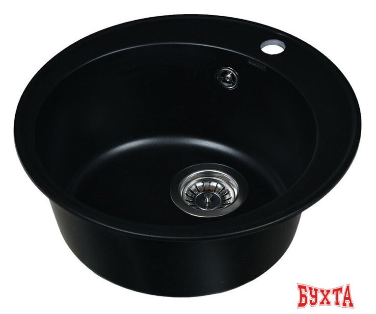 Кухонная мойка Wisent 480-26WR (с сифоном GER013) 2