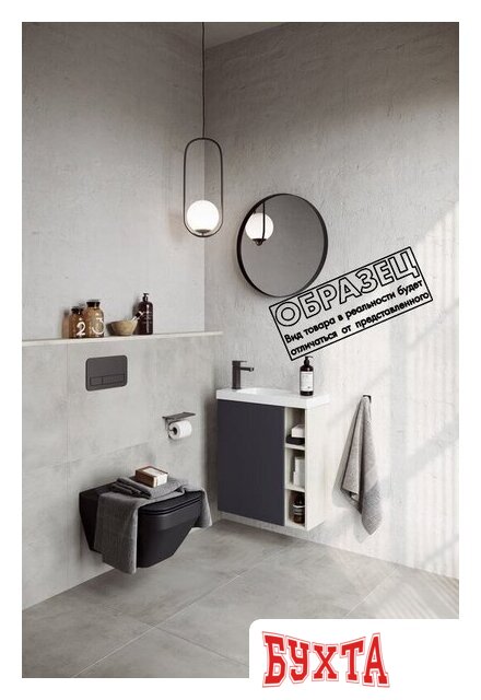 Мебель для ванных комнат Aqwella Тумба с умывальником Alba ALB0106LDD+ALB0706WM+CMPSL.06.04.D 3