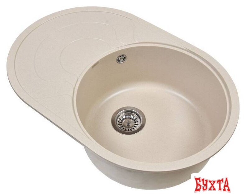 Кухонная мойка Wisent WR760-30 (кремовый) 3