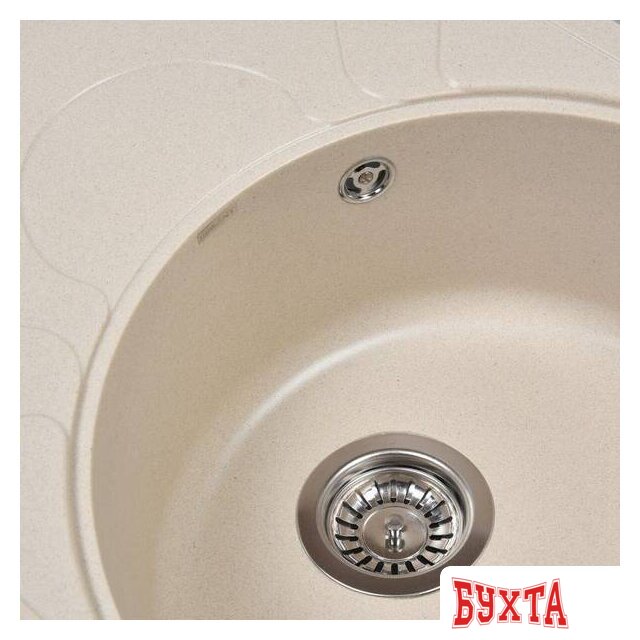 Кухонная мойка Wisent WR760-30 (кремовый) 4