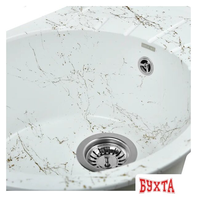 Кухонная мойка Wisent WA03-13 (с сифоном GER013) 4