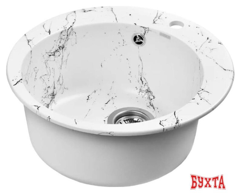 Кухонная мойка Wisent WA04-12 (с сифоном GER013) 2