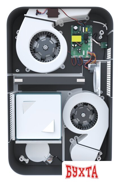 Проветриватель с рекуперацией Funai Fuji ERW-150X.P (Wi-Fi / Pearl White) 3