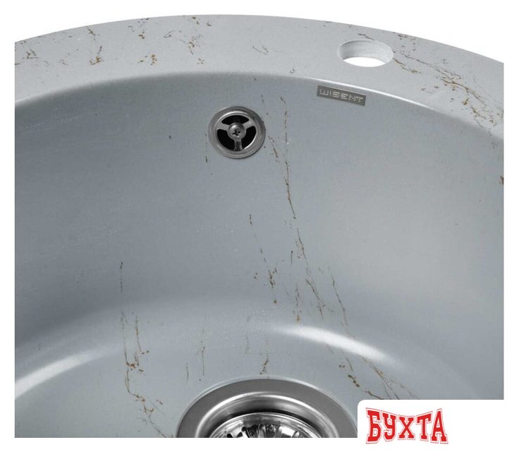 Кухонная мойка Wisent WA04-15 (с сифоном GER013) 2