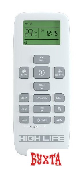 Кондиционер HIGH LIFE COMFORT CLASS ACHL-18CC-CHDV02S 3