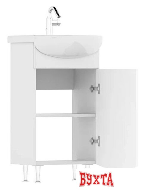 Мебель для ванных комнат Volna Тумба под умывальник Adel 45.1D Азов (напольная) 2