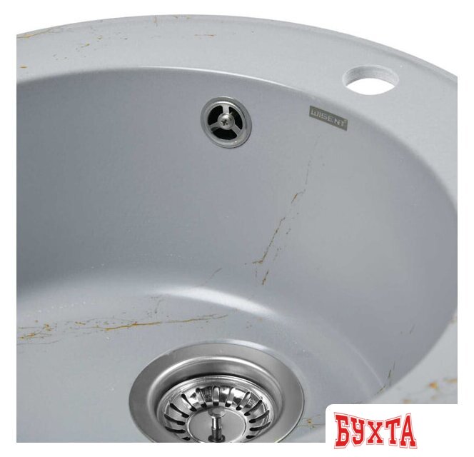 Кухонная мойка Wisent WA05-15 (с сифоном GER013) 4