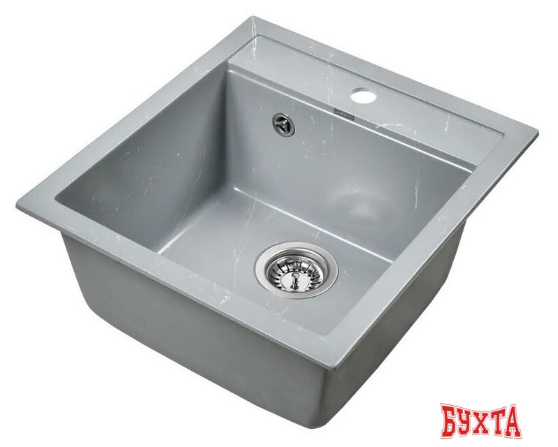 Кухонная мойка Wisent WA45-17 (с сифоном GER013) 2