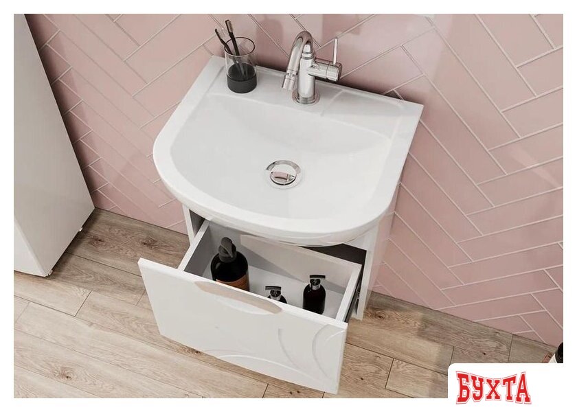 Мебель для ванных комнат Volna Тумба под умывальник Adel 50.1Y 4