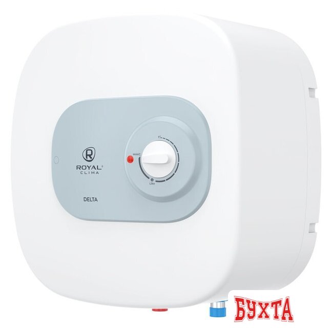 Накопительный электрический водонагреватель над мойкой Royal Clima Delta RWH-D15-FE 3