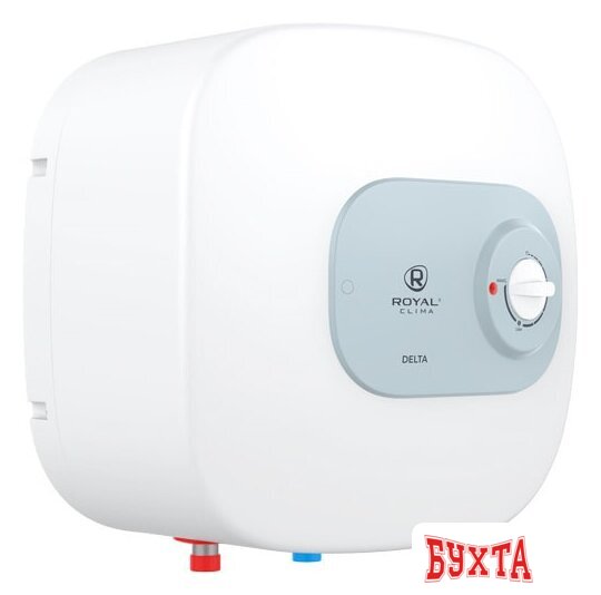 Накопительный электрический водонагреватель над мойкой Royal Clima Delta RWH-D15-FE 4