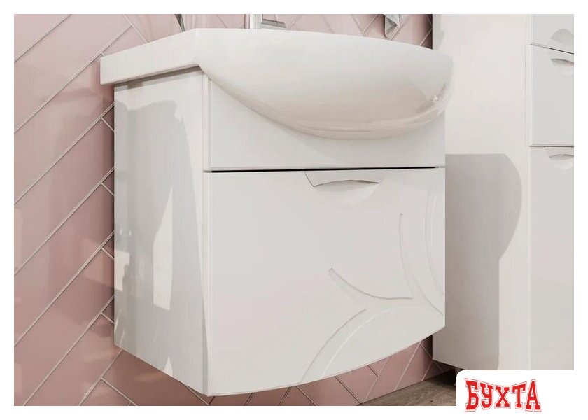 Мебель для ванных комнат Volna Тумба под умывальник Adel 60.1Y 3