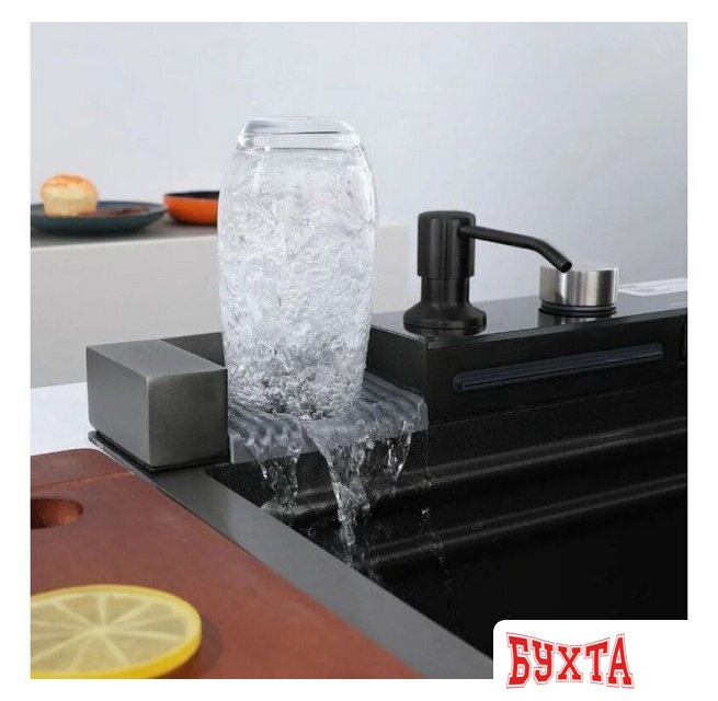 Кухонная мойка Wisent WG-37545BDF 4