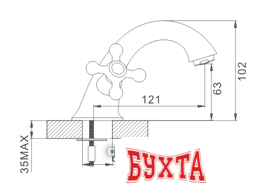 Смеситель Gerhans K11012 2