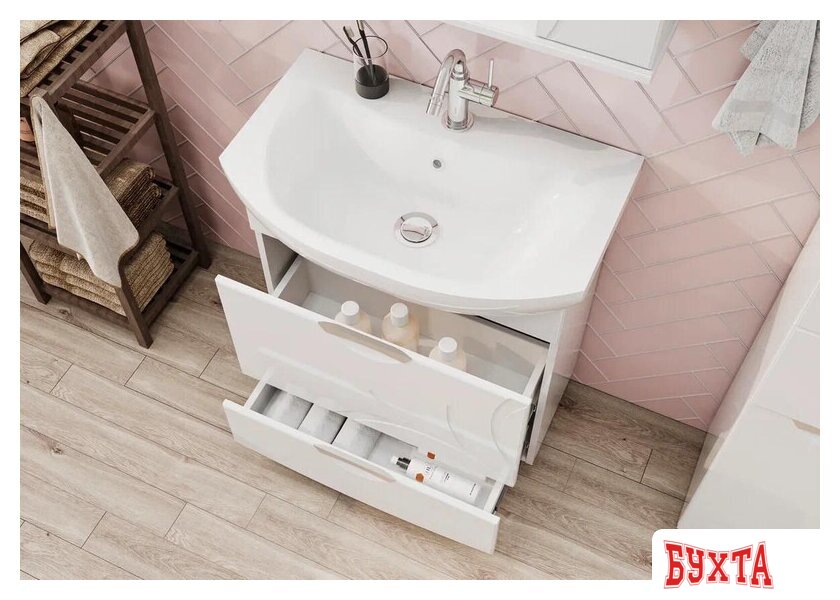 Мебель для ванных комнат Volna Тумба под умывальник Adel 60.2Y напольная Балтика 4