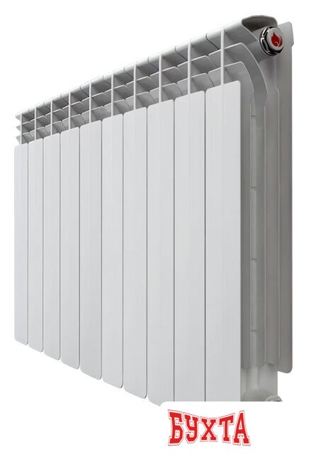 Алюминиевый радиатор НРЗ Optima 500/100 (10 секций)