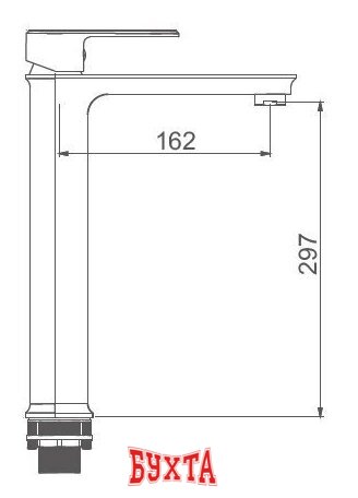 Смеситель Gerhans K22 K11122T 2