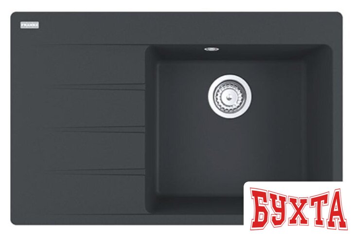 Кухонная мойка Franke Centro CNG 611/211-78 TL Fragranite 114.0639.719 (черный) 1