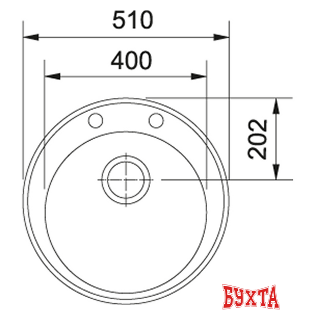 Кухонная мойка Franke ROG 610-41 (графит) 2