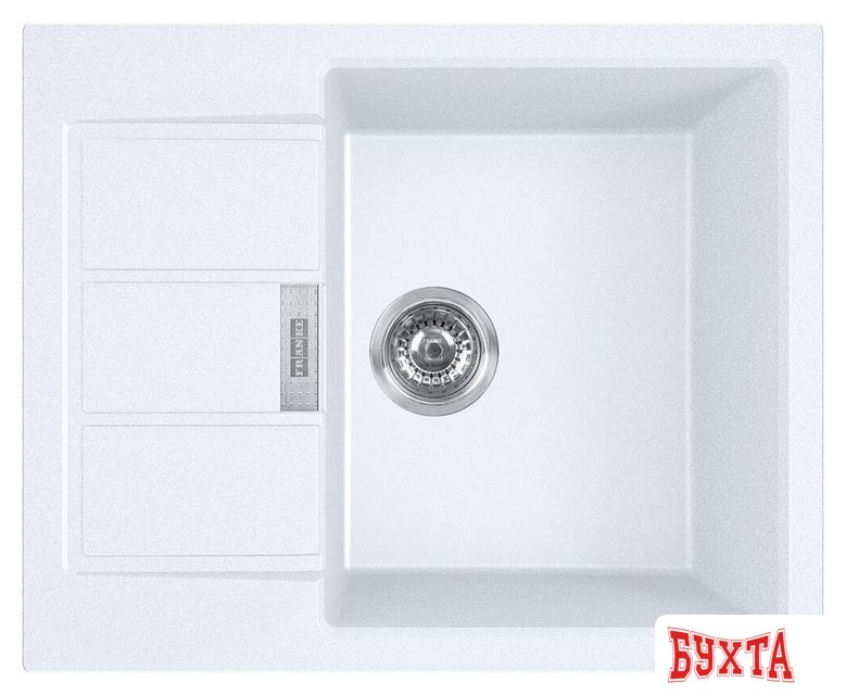 Кухонная мойка Franke Sirius 2.0 S2D 611-62 (500) Tectonite 143.0628.363 (белый) 1