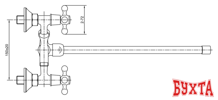 Смеситель Eleanti Opal 0402.895 3