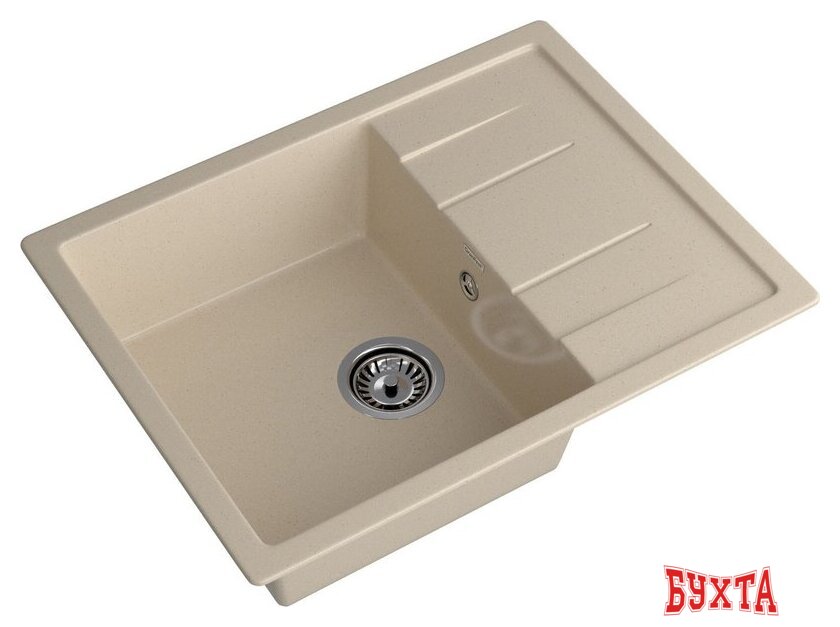 Кухонная мойка GranFest GF-Q650L (кашемир) 1