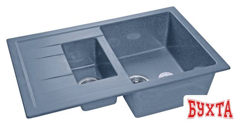 Кухонная мойка GranFest GF-Q775KL (графит) 1