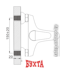 Смеситель Gerhans K10 13010 2