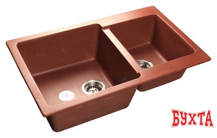Кухонная мойка GranFest GF-P780K (красный марс)