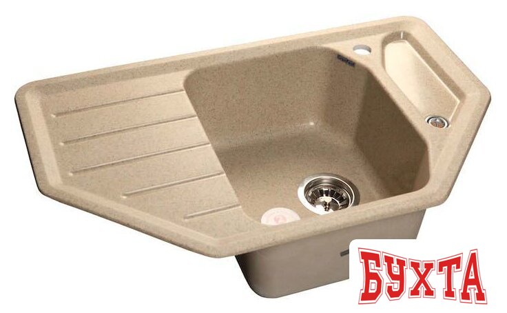Кухонная мойка GranFest GF-C800E (песочный)