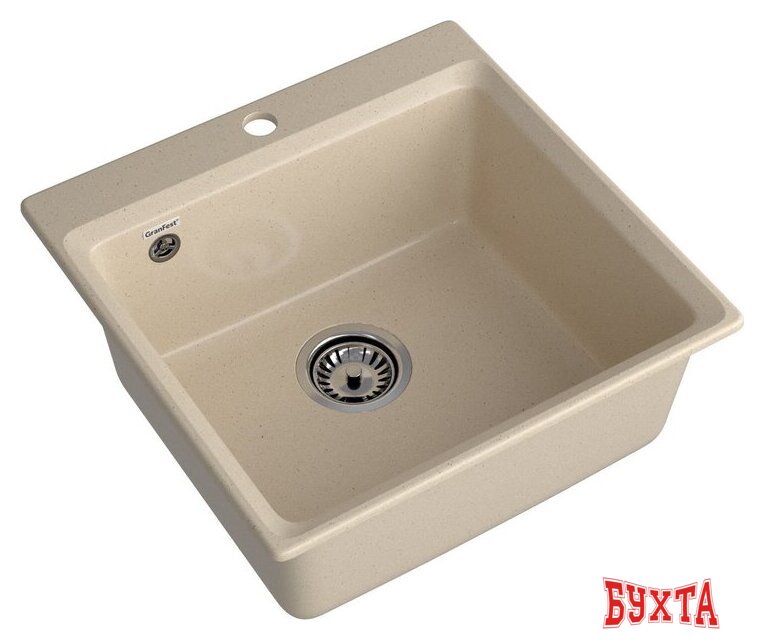 Кухонная мойка GranFest GF-LV-510 (кашемир) 2