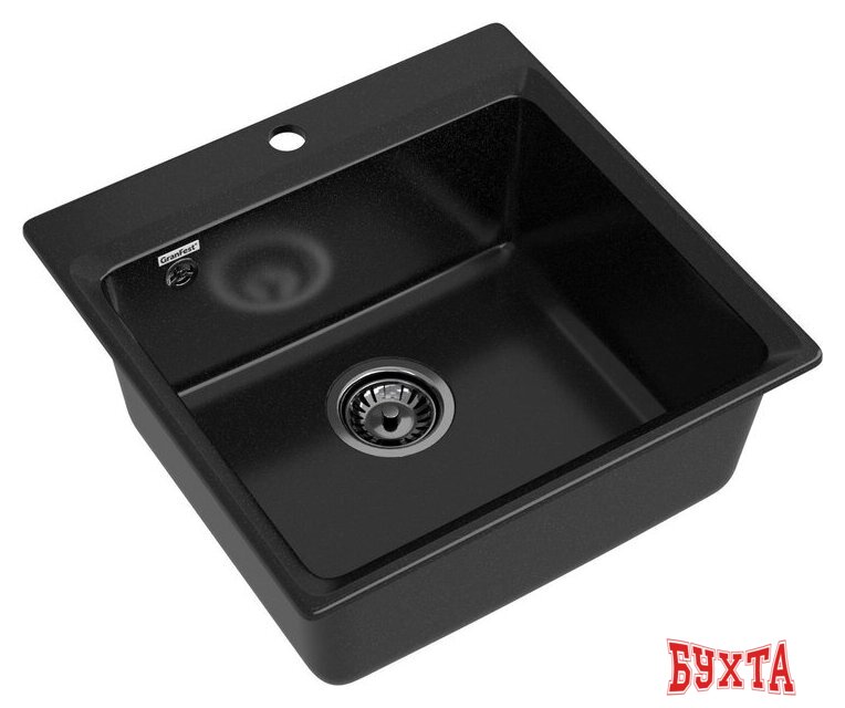 Кухонная мойка GranFest GF-LV-510 (черный) 2