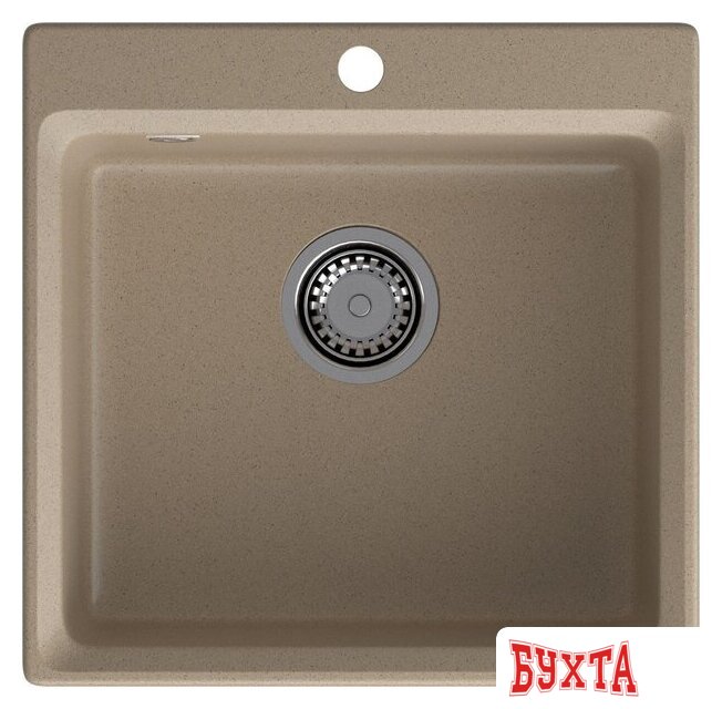 Кухонная мойка GranFest GF-LV-510 (песочный)