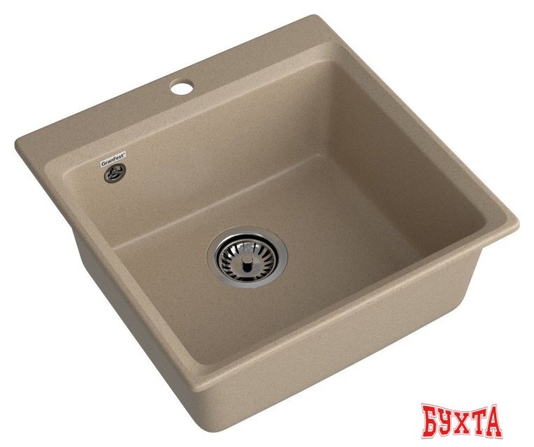Кухонная мойка GranFest GF-LV-510 (песочный) 2