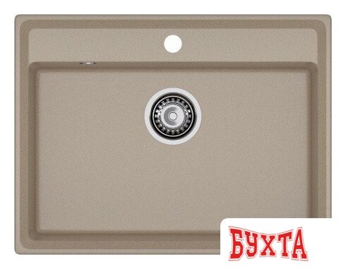 Кухонная мойка GranFest GF-LV-660 (песочный) 1