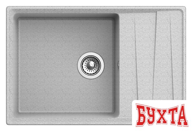 Кухонная мойка GranFest GF-LV-760L (серый) 2