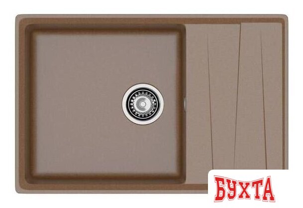 Кухонная мойка GranFest GF-LV-760L (терракот) 3