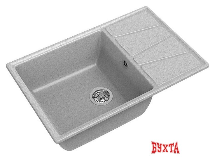 Кухонная мойка GranFest GF-V-780L (серый)