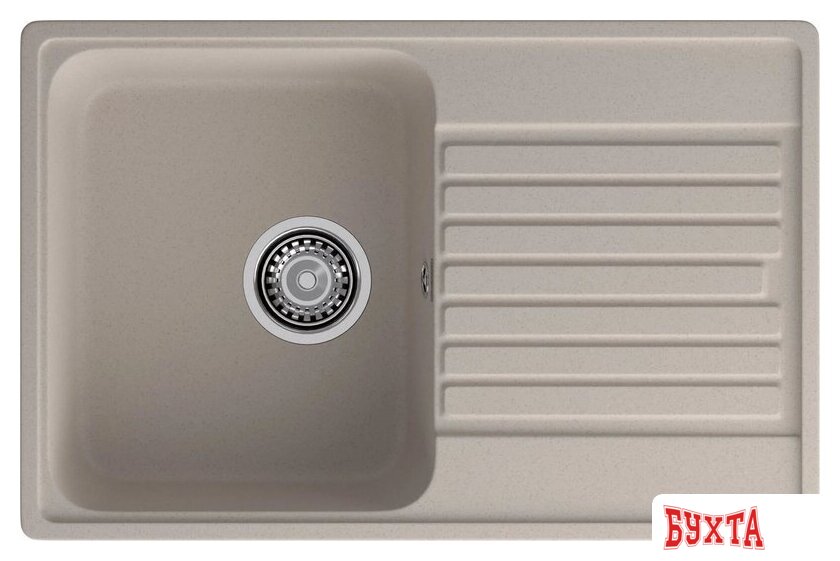 Кухонная мойка GranFest QUARZ 78 (песочный)