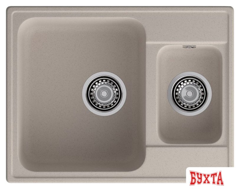 Кухонная мойка GranFest QUARZ 09 (песочный)
