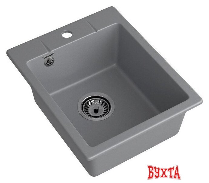 Кухонная мойка GranFest Urban GF-UR-240 (темно-серый) 2