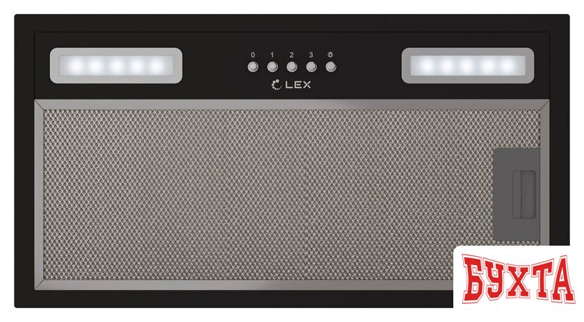 Кухонная вытяжка LEX Hyper 600 BL 2