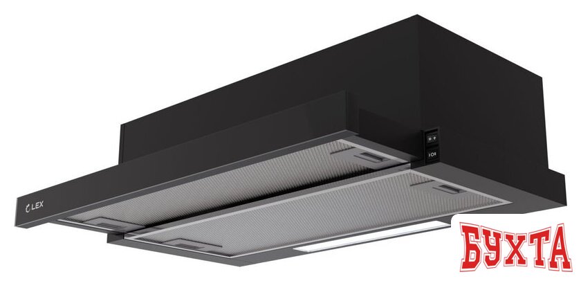 Кухонная вытяжка LEX Hermes 600 Black 2