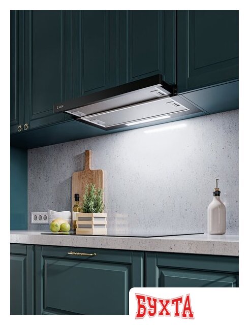 Кухонная вытяжка LEX Hermes 600 Black 3