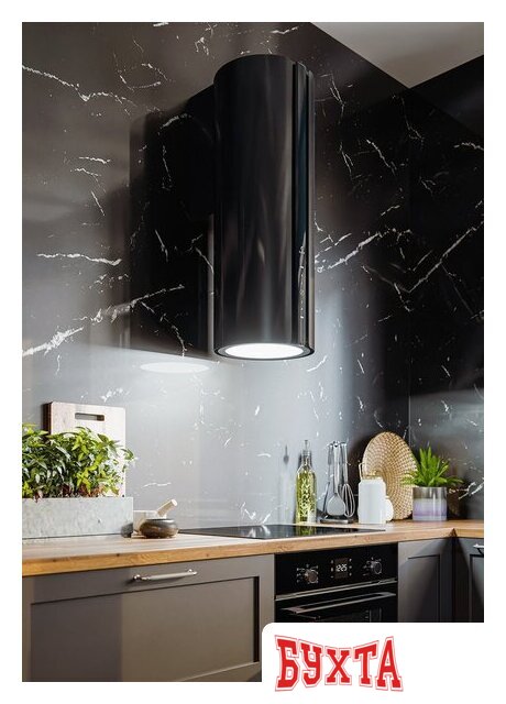 Кухонная вытяжка LEX Toro 350 Black 3