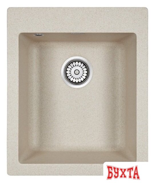 Кухонная мойка Paulmark Kante 40 PM104249-BE (бежевый) 1