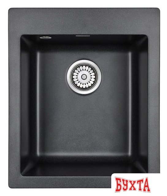 Кухонная мойка Paulmark Kante 40 PM104249-BL (черный) 1