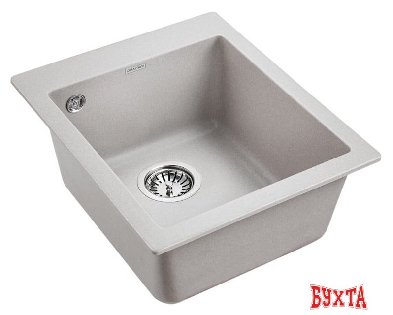 Кухонная мойка Paulmark Kante 40 PM104249-GR (серый) 2